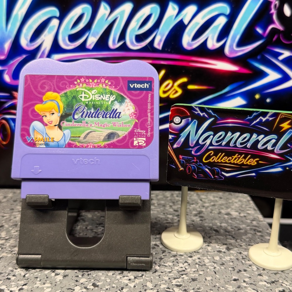 Vtech V.Smile Disney Princess Cinderella Magic Wishes Game Cartridge 92240(US)